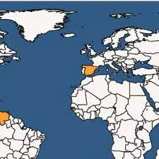 mapa tecla