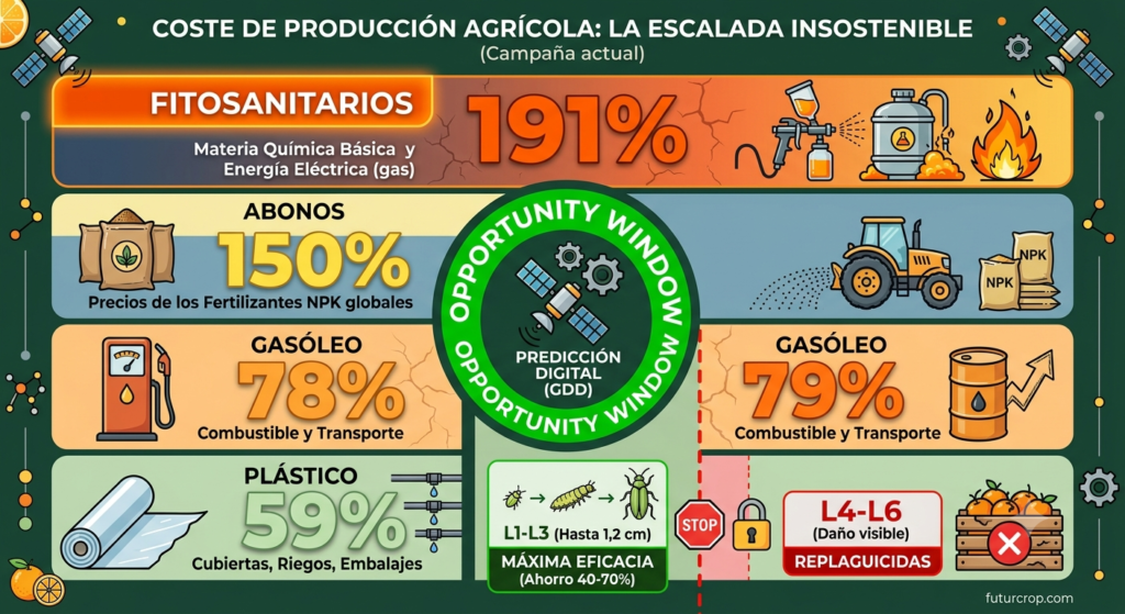 coste pesticidas