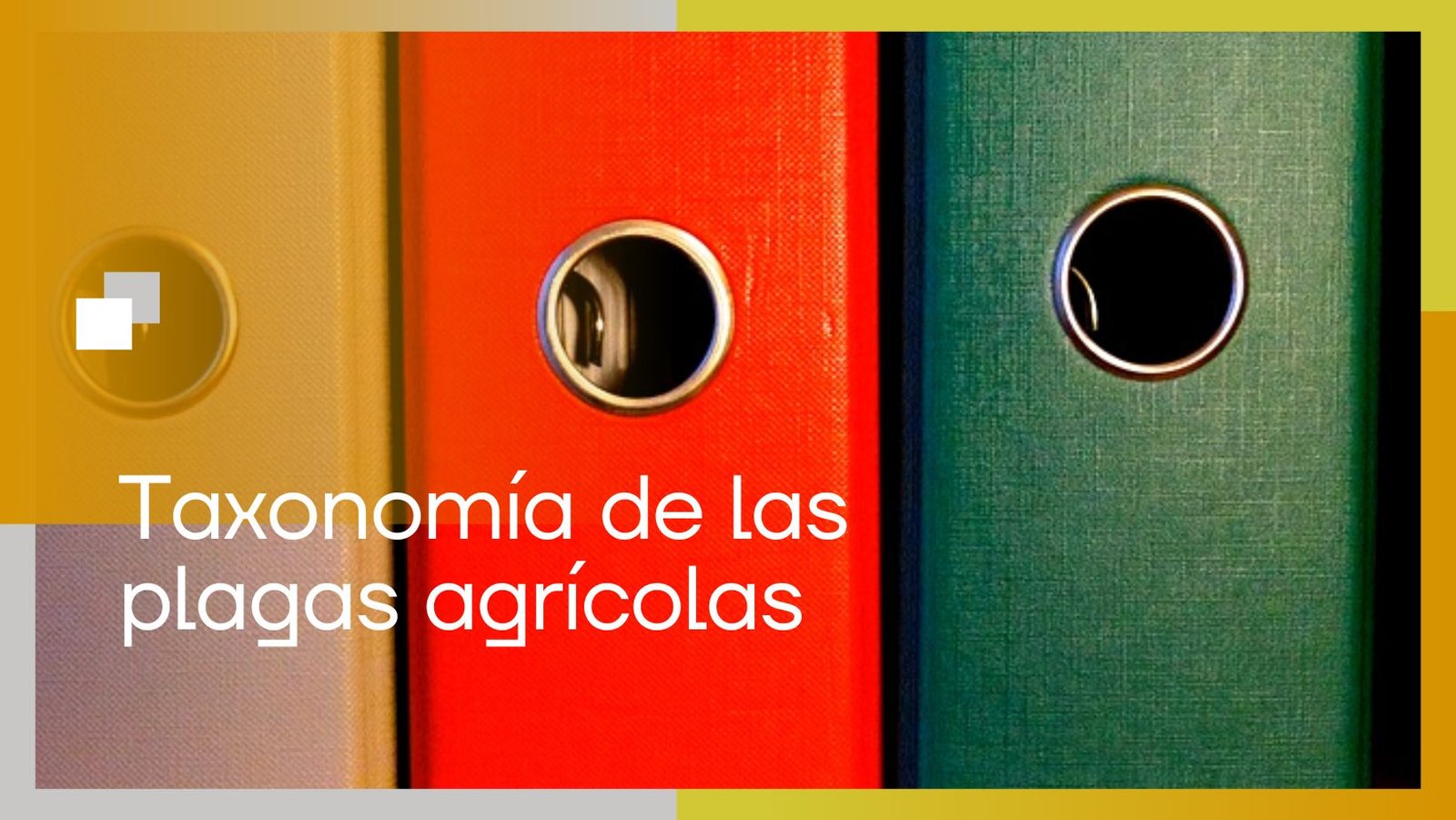 Taxonomia de las plagas