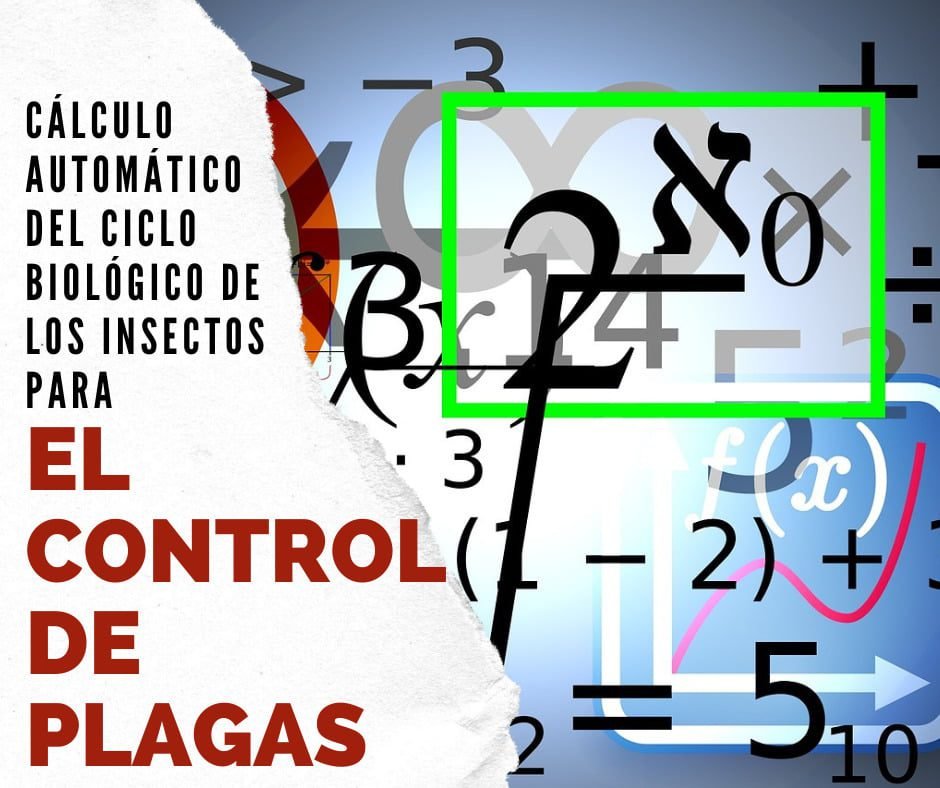 Software de cálculo del Ciclo Biológico de las plagas