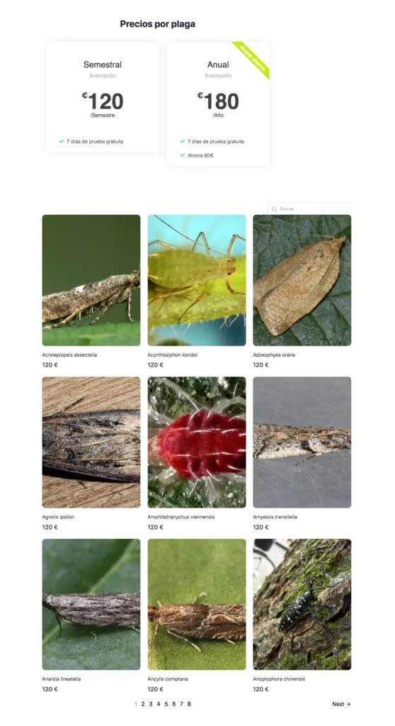 tienda control IA de plagas