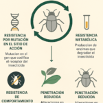 Mecanismos del desarrollo de resistencias a insecticidas