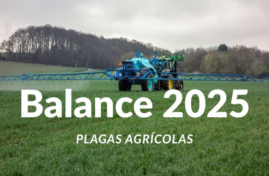 Balance plagas agricolas España 2025