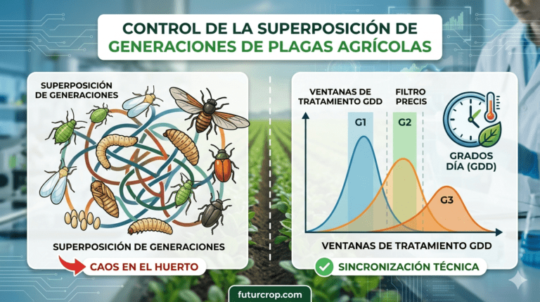 Control de la Superposición de Generaciones de  Plagas Agrícolas
