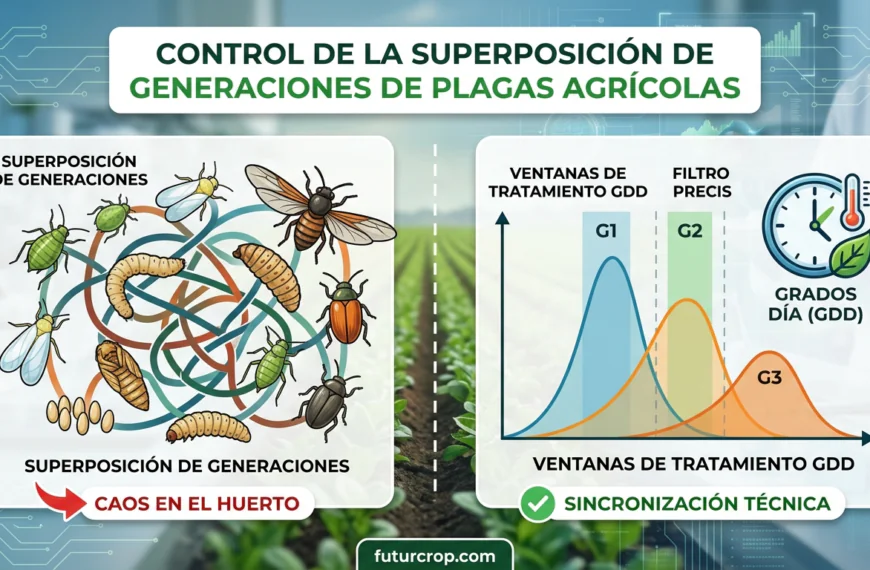 Control de la Superposición de Generaciones de Plagas Agrícolas