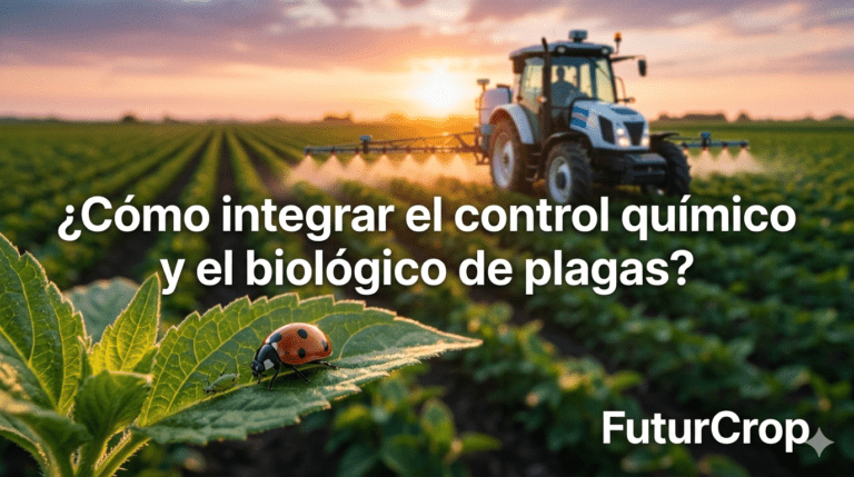 como integrar control químico y biológico de plagas