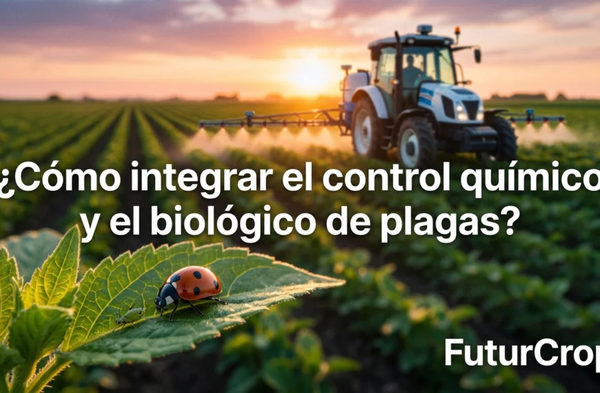 como integrar control químico y biológico de plagas