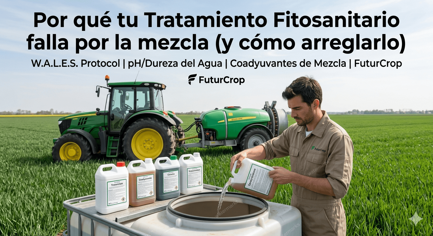identificación de fallos en la mezcla fitosanitaria