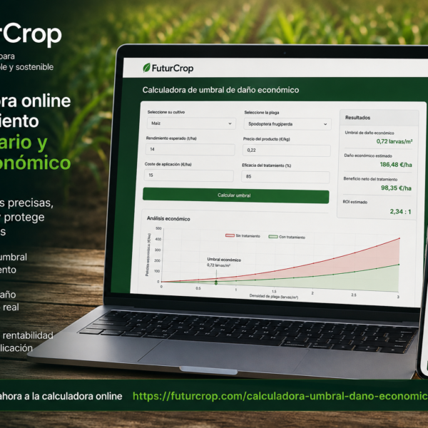 Calculadora online de tratamiento Fitosatinario y daño económico